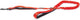 Beeztees parinca premium elastische looplijn - hondenriem - nylon - rood - 120 cm x 25 mm