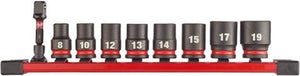 Milwaukee accessoires 3 8 | slagdopsleutel std | set | 9-delig - 4932480454