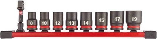 Milwaukee accessoires 3 8 | slagdopsleutel std | set | 9-delig - 4932480454