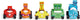 Learning resources numberblocks mini voertuigen set - educatief speelgoed. - 3+