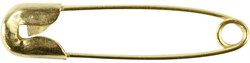Load image into Gallery viewer, Creativ company veiligheidsspelden l: 22 mm dikte 0 6 mm goud 100stuks
