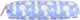 Ancor schooletui smooth leeg rechthoekig 1-vaks blauw - an-113280-b