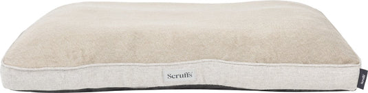 Scruffs harvard hondenkussen - orthopedisch matras - memory foam - pearl grey - xl - 120 x 75 cm