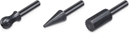 Kreator - accessories - krt017005 - roterende raspen - hout-metaal - 3 st.