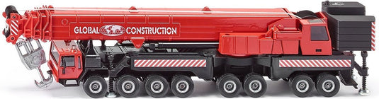 Siku 4311, mega lifter-kraan, 1:55, metaal kunststof, rood, uitschuifbare kraanarm, lier