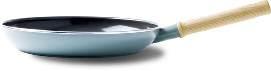Greenpan mayflower koekenpan 28cm - pfas-vrije antikleeflaag - koekenpan inductie - keramische koekenpan - niet ovenbestendig - koudgrepen - blauw