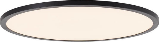 Brilliant tuco - plafondlamp - led 38w 3000k-6500k - zwart wit