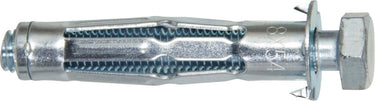 Fischer hollewandplug metaal m8(12x54)
