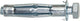 Fischer hollewandplug metaal m8(12x54)