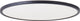 Brilliant brennan - plafondlamp - badkamer - led 35w 4000k - 3-step dimmer - ip44 - zwart wit