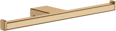 Hansgrohe addstoris dubbele closetrolhouder brushed bronze