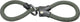 Abus fietsslot kettingslot - infinity loop 1806 - security level 6 - groen - 140 cm - geschikt voor elektrische fietsen en stadsfietsen