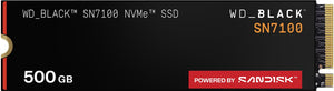 Sandisk western digital black sn7100 - interne ssd - pci express 4.0 x4 - nvme m.2 2280 3d v-nand (tlc) - 500 gb