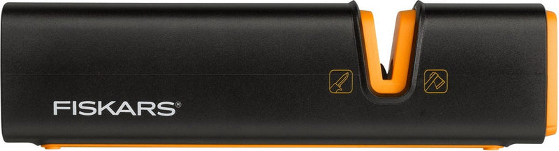 Load image into Gallery viewer, Fiskars bijlslijper - messenslijper - met antislip pads - 16,5 cm
