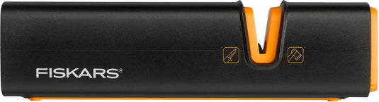 Fiskars bijlslijper - messenslijper - met antislip pads - 16,5 cm