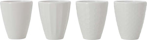 Gimex - royal line - eierdop hoog - ivory - 4 stuks