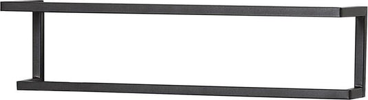 Sealskin carré - handdoekrek 48 cm - zwart