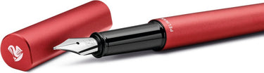 Pelikan ineo - vulpen - fiery red - rood - in metalen etui