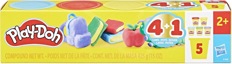 Load image into Gallery viewer, Play-doh back to school - 5 kleipotjes

