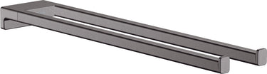 Hansgrohe addstoris handdoekhouder 2-lids brushed black chroom
