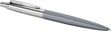Parker jotter xl balpen | alexandra matgrijs met chroom detail | medium punt en blauwe inkt | geschenkdoos