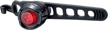 Cateye orb achterlicht fiets – fietsverlichting led – brandduur 50 tot 100 uur – batterij – drie lichtmodi -zwart