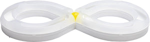 Beeztees kitten speelrail agty - kattenspeelgoed - plastic - wit - 50x24x5,5