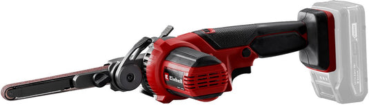Einhell accu vijl- bandschuurmachine te-bf 18 li solo - power x-change - 18 v li-ion - bandsnelheid: 250-1700 m min - incl. 12 schuurbanden - incl. opbergtas - excl. accu en lader