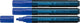 Schneider schrijfwaren schneider lakmarker - maxx 270 - 1-3 mm - blauw - 3 stuks - s-127003-3