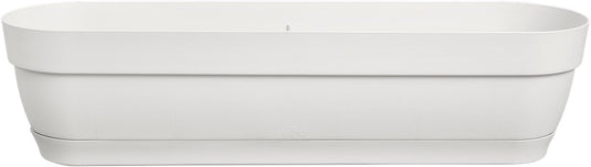 Elho vibia campana balkonbak 70 - plantenbak voor balkon - ø 69.0 x h 17.0 cm - zijdewit