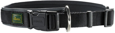 Hunter vario plus hondenhalsband - 30-35 cm - zwart grijs