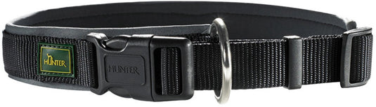 Hunter vario plus hondenhalsband - 30-35 cm - zwart grijs