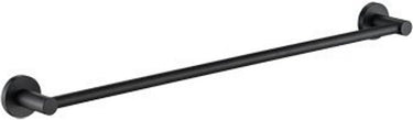 Plieger vigo handdoekhouder – handdoekhouder badkamer 60cm – rvs – wandmontage – 10 jaar garantie – mat zwart
