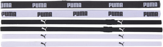 Puma tr ess hairbands dames haarbandjes - black- white