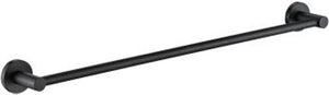 Plieger vigo handdoekhouder – handdoekhouder badkamer 60cm – rvs – wandmontage – 10 jaar garantie – mat zwart