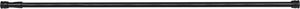 Differnz round douchestang - verstelbaar - 125 tot 220 cm - zwart