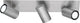 Trio marley - spot - nikkel mat - excl. 3x gu10 3w
