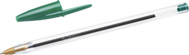 Bic cristal pennen doos groen