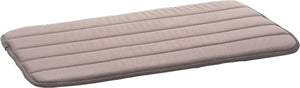Flamingo hondenkussen – hondenmand – orthopedisch xana rechthoekig taupe s – 70,5x41,5cm – memory foam – comfortabele ligplaats – perfect voor hondenbench