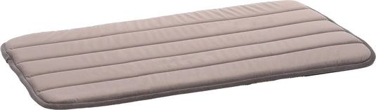 Flamingo hondenkussen – hondenmand – orthopedisch xana rechthoekig taupe s – 70,5x41,5cm – memory foam – comfortabele ligplaats – perfect voor hondenbench
