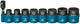 Makita e-16639 impact black krachtdoppenset 3 8 vierkant 9-delig