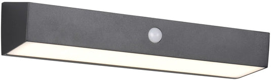 Rl live your light reality silves - wandlamp - zwart - incl. 1x smd 6 w - bewegingssensor - schemersensor - usb-aansluiting - helderheid instelbaar - oplaadbaar - zonne-energie - bewegingssensor en orientatielicht - hybrid solar - oplaadbaar - buitenverli