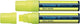 Schneider schrijfwaren schneider krijtmarker - maxx 260 - fluorgeel - 2 stuks - s-126005-2