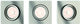 Philips led philips donegal - inbouwspot - 3 lichtpunten - mat chroom