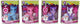 Unicorn figuur speelgoed met accessoires en stickers 12cm multi kleuren.