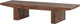Woood eron salontafel - acaciahout - bruin - 32x152x48