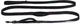 Beeztees parinca premium - hondenriem - nylon - zwart - 300 cm x 25 mm