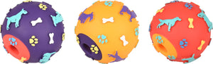 Flamingo hondenspeelgoed – snackbal taurus ø11cm – vulbare snackbal voor honden – interactief hondenspeelgoed