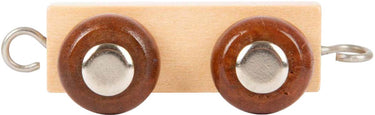 Small foot - houten lettertrein trailer - 12 stuks