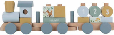 Little dutch forest friends blokkentrein fsc